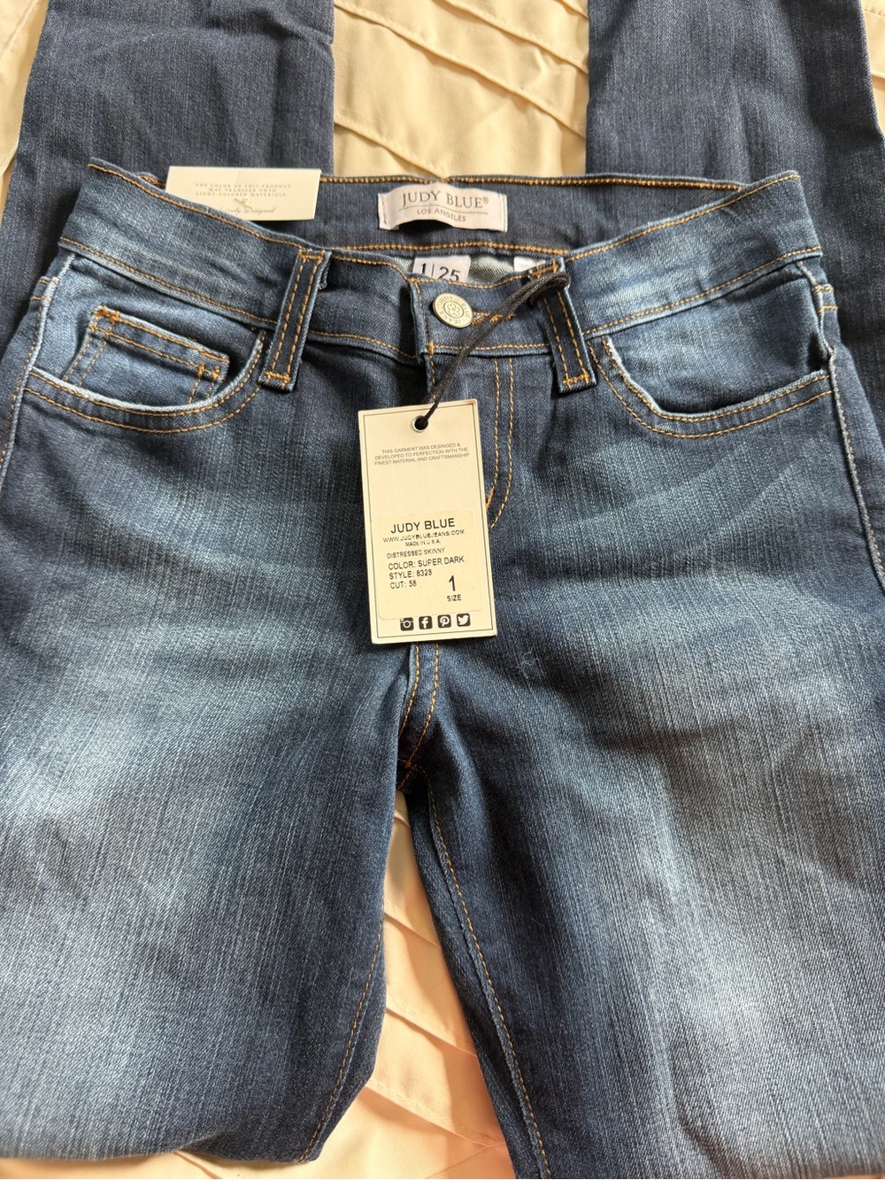Judy Blue Skinny Jeans - Blue Wash